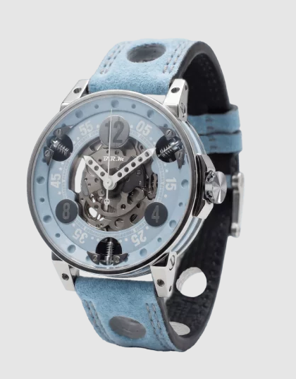 Review High Quality B.R.M Replica Watches For Sale BRM Racing V6-44-SA-Light Blue